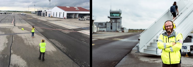 Prise de vue pour VINCI Airports : mise en avant des différents métiers de l'aéroport